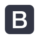 bootstrap-5-square icon